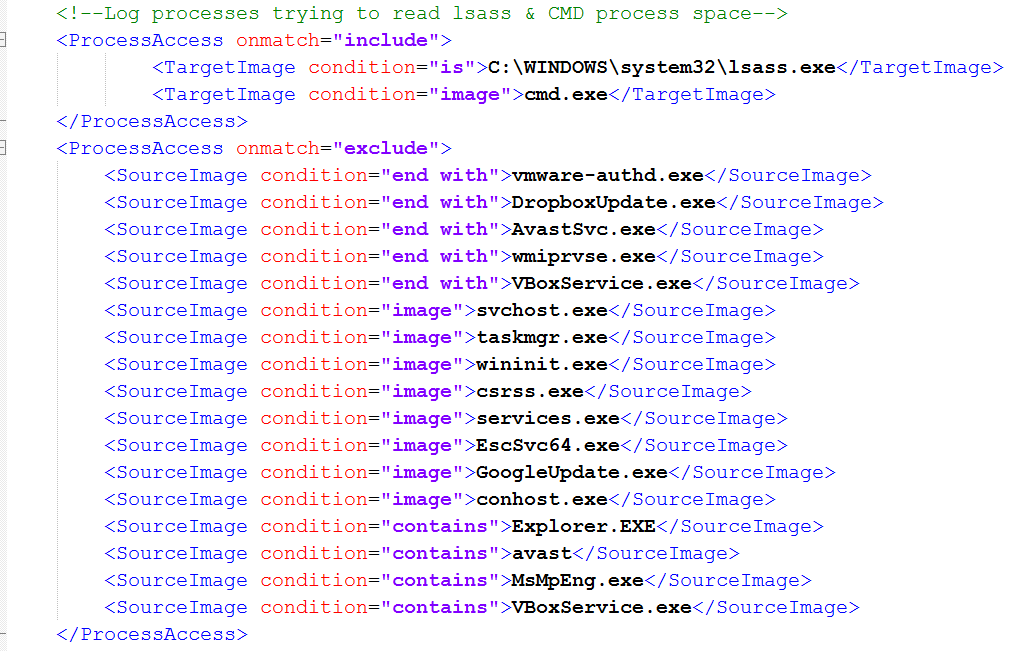 Example configuration file